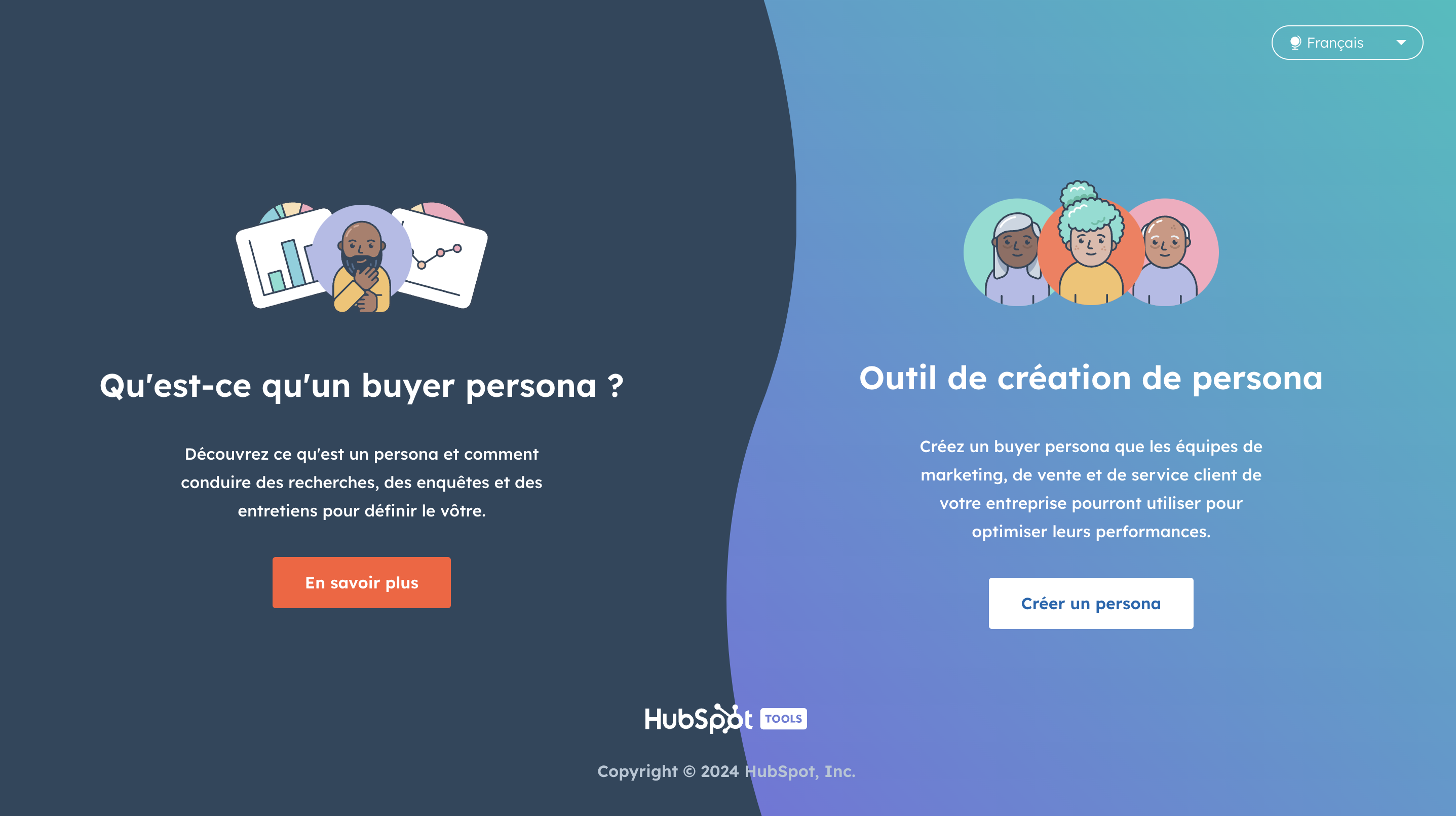 Hubspot modèle de persona tuto