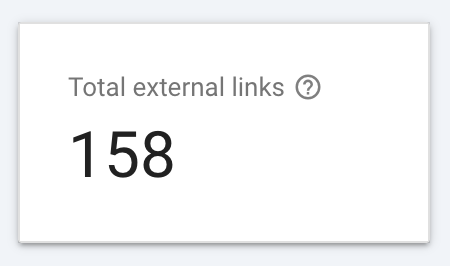 Liens externes search console