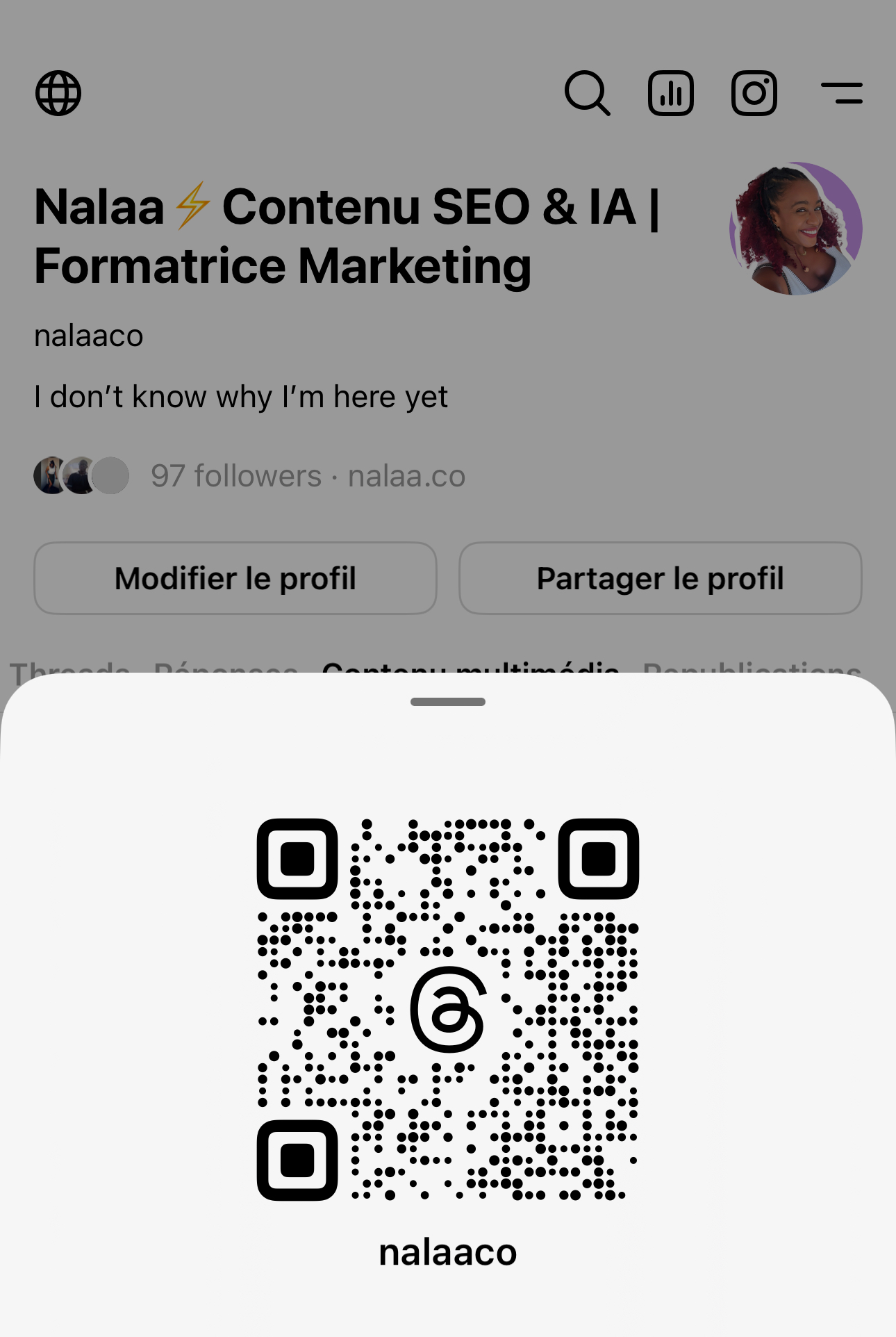 apercu profil threads