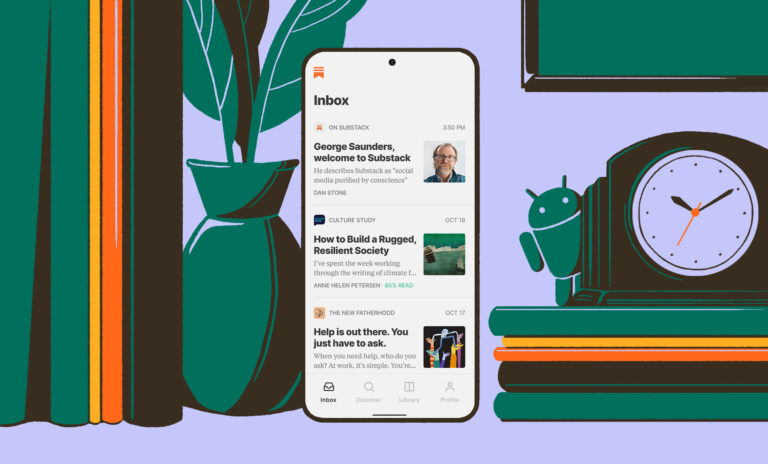 Substack app newsletter android